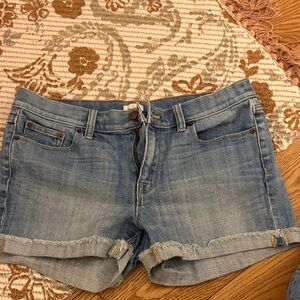 J.Crew Women’s Denim Shorts, Size 28.